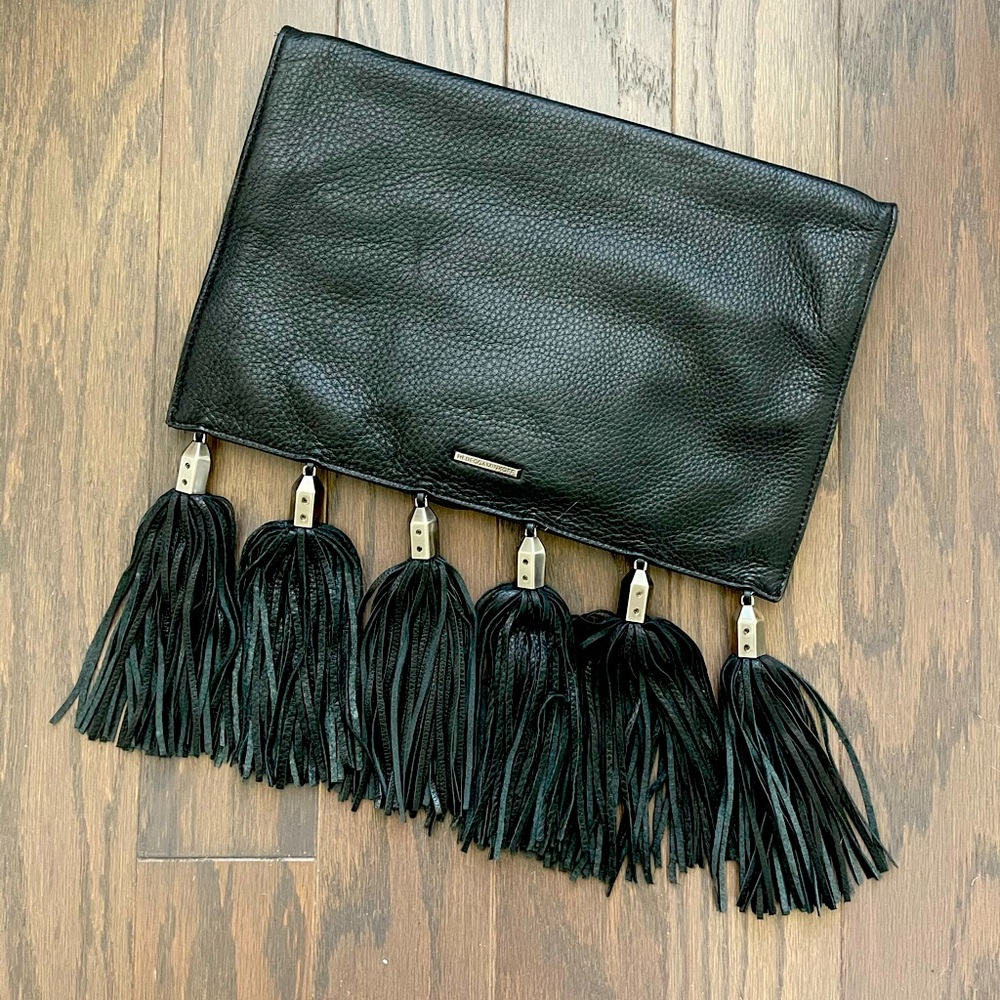 Rebecca Minkoff Tassel Clutch Bag